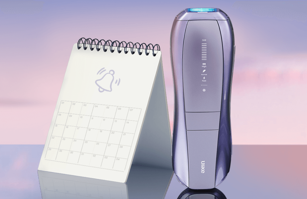 Ulike Treatment Tracker for Laser Hair Removal at Home