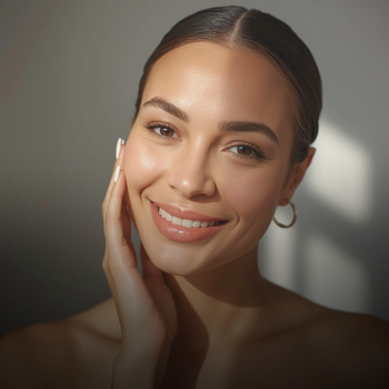 Woman enjoying smooth, healthy skin  safe from laser hair removal burns