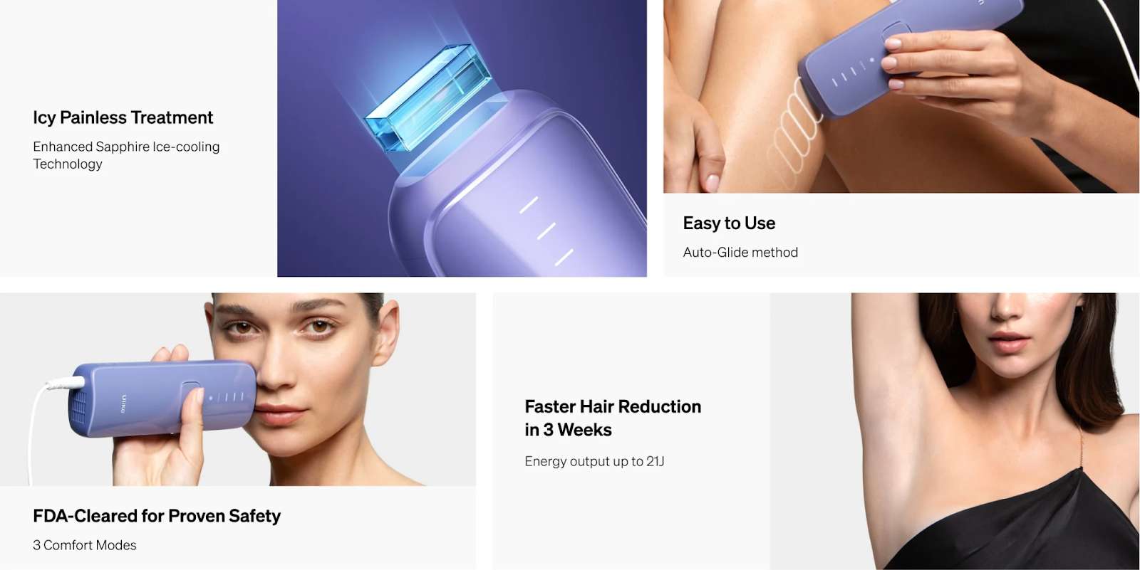 Benefits of Ulike Sapphire Technology