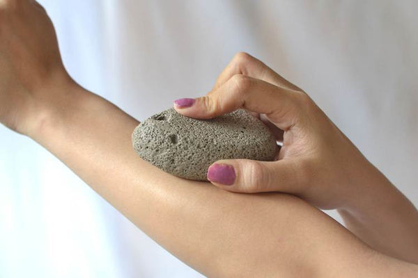 Pumice Stone Hair Removal