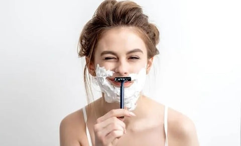 Shaving Chin Hair